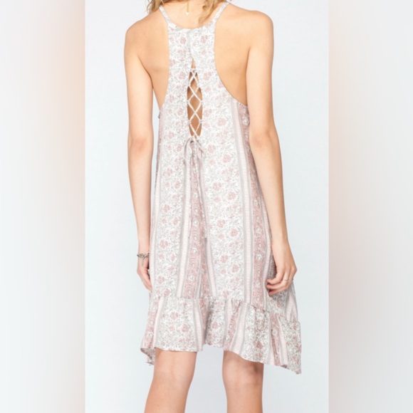 NWT Gentle Fawn Laguna Light Savana Floral Print Racerback Dress S - Picture 3 of 14